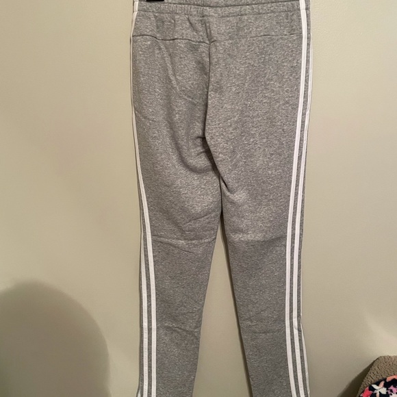 Gray Adidas sweatpants - Picture 2 of 4